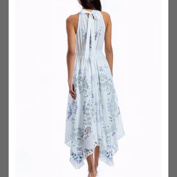 ONCE UPON A SONG - HALTER EMBROIDERED Mint S - Picture 5 of 12